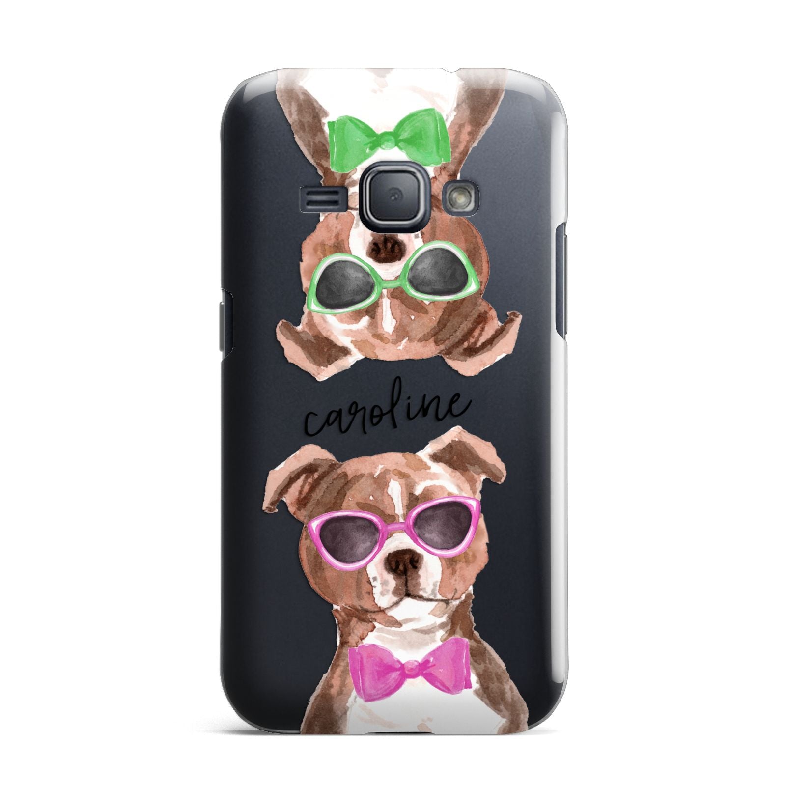 Personalised Staffordshire Bull Terrier Samsung Galaxy J1 2016 Case