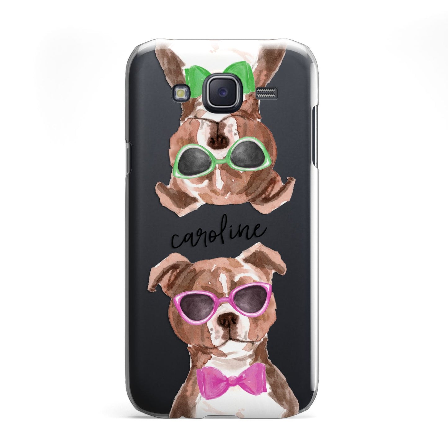 Personalised Staffordshire Bull Terrier Samsung Galaxy J5 Case