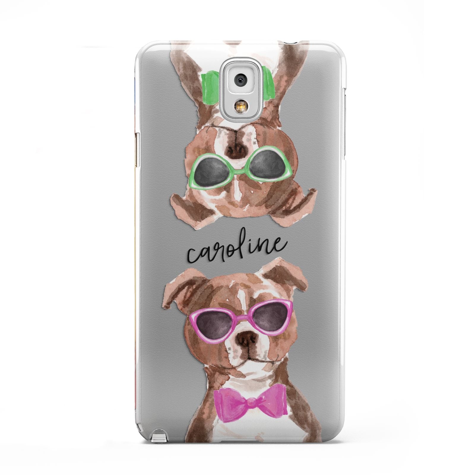 Personalised Staffordshire Bull Terrier Samsung Galaxy Note 3 Case