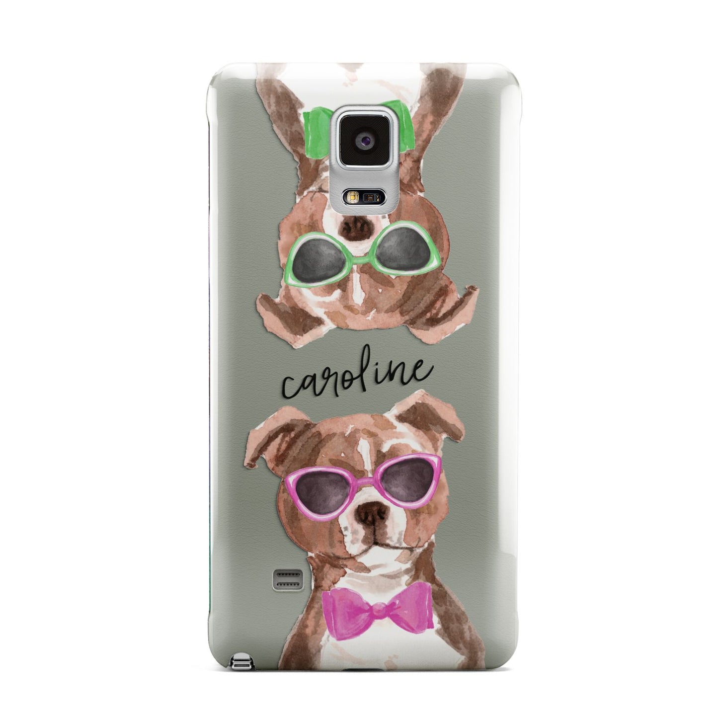 Personalised Staffordshire Bull Terrier Samsung Galaxy Note 4 Case