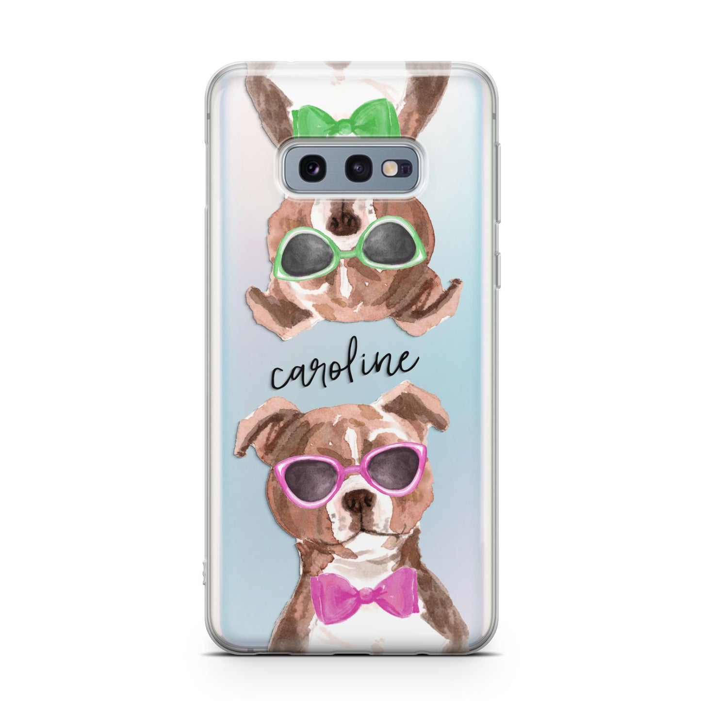 Personalised Staffordshire Bull Terrier Samsung Galaxy S10E Case