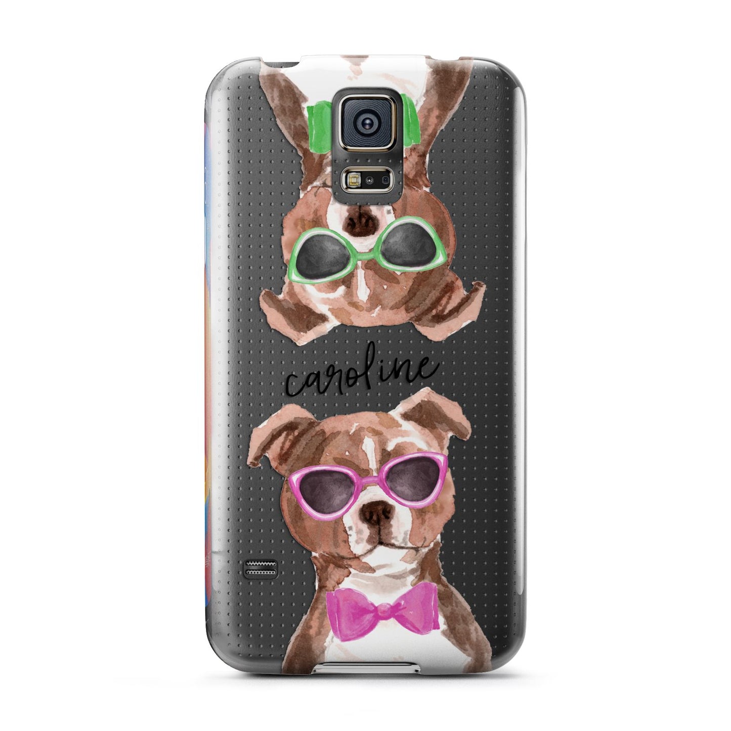 Personalised Staffordshire Bull Terrier Samsung Galaxy S5 Case