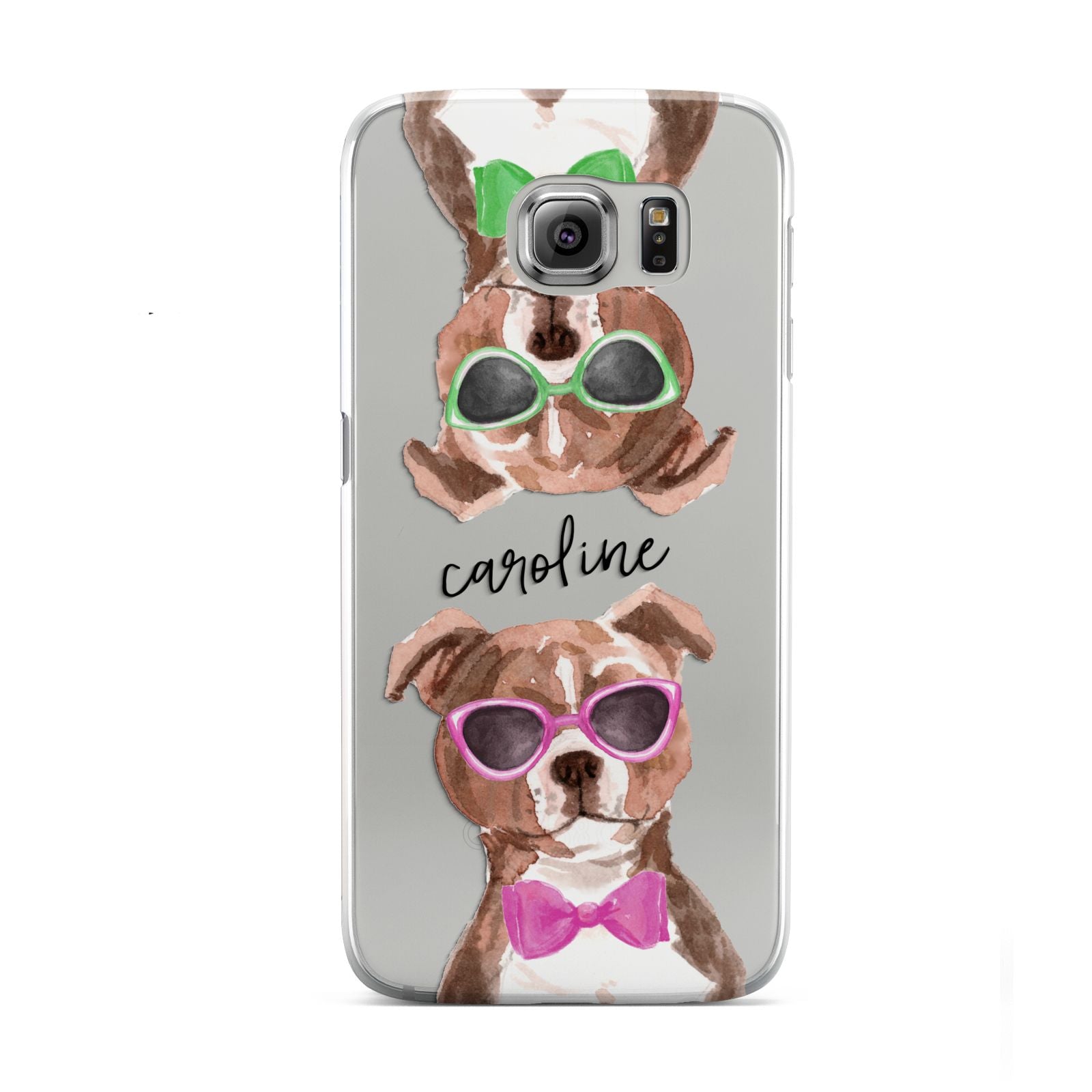 Personalised Staffordshire Bull Terrier Samsung Galaxy S6 Case