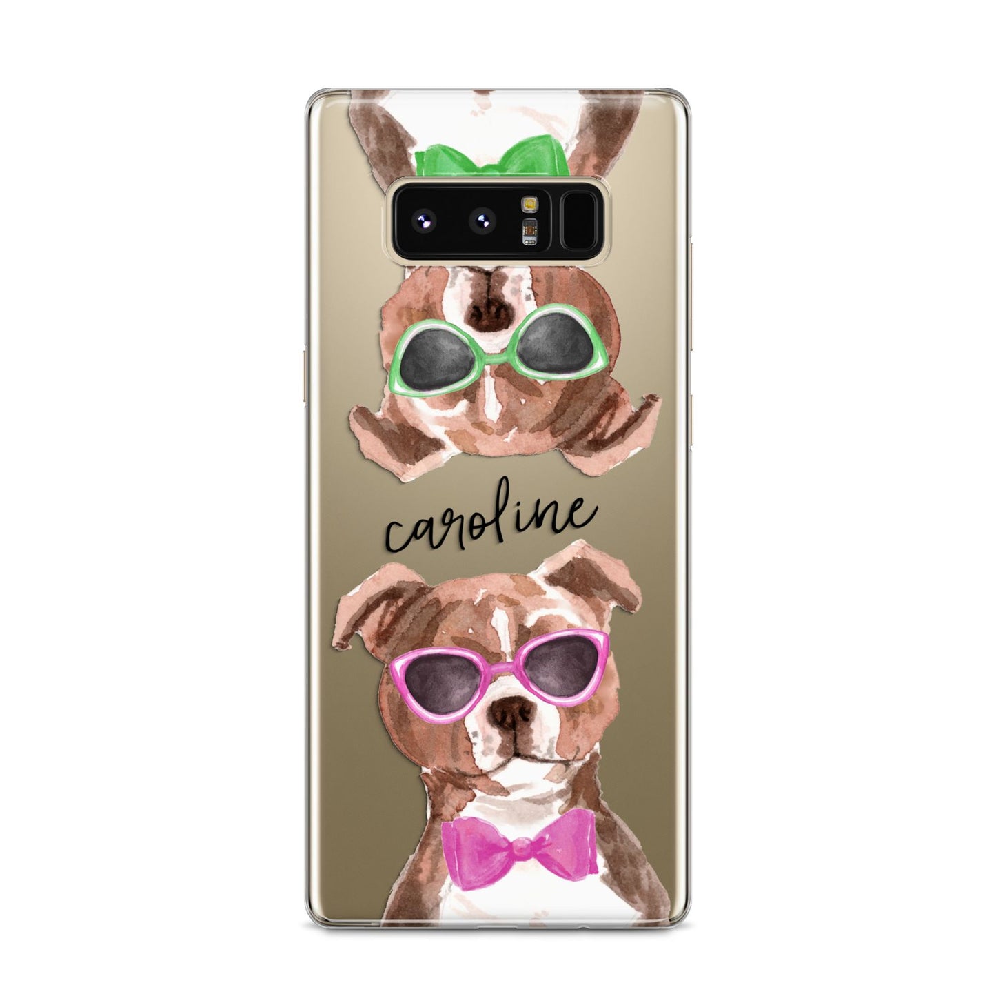 Personalised Staffordshire Bull Terrier Samsung Galaxy S8 Case