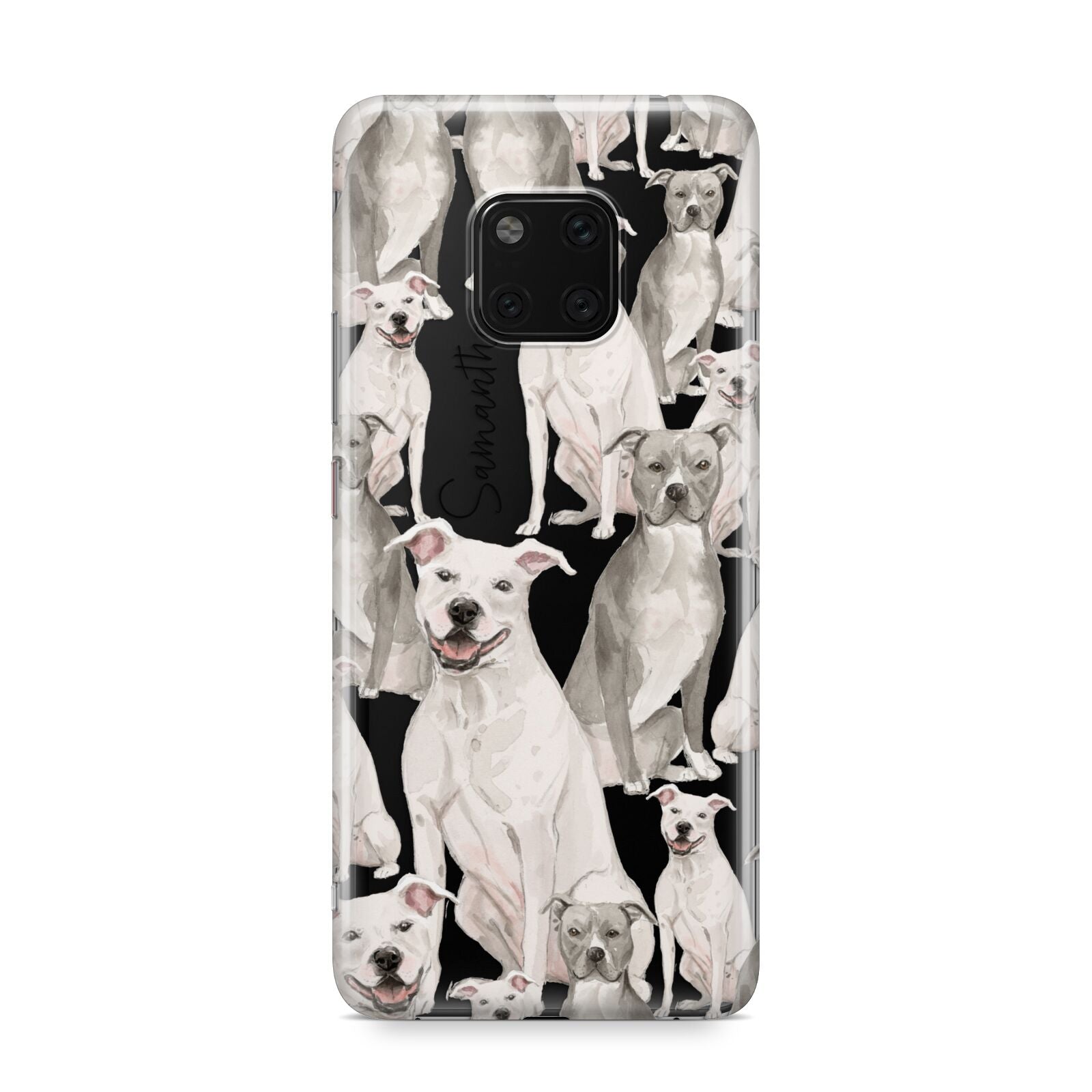 Personalised Staffordshire Dog Huawei Mate 20 Pro Phone Case