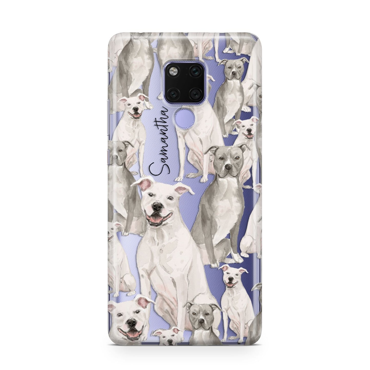 Personalised Staffordshire Dog Huawei Mate 20X Phone Case