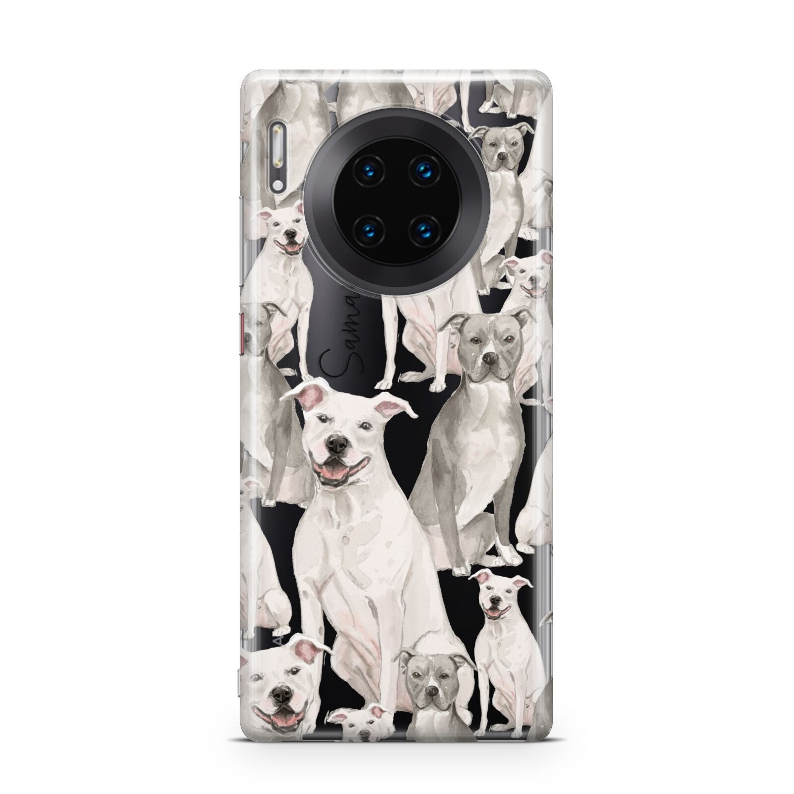 Personalised Staffordshire Dog Huawei Mate 30 Pro Phone Case