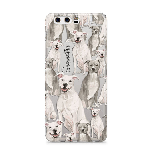 Personalised Staffordshire Dog Huawei P10 Phone Case