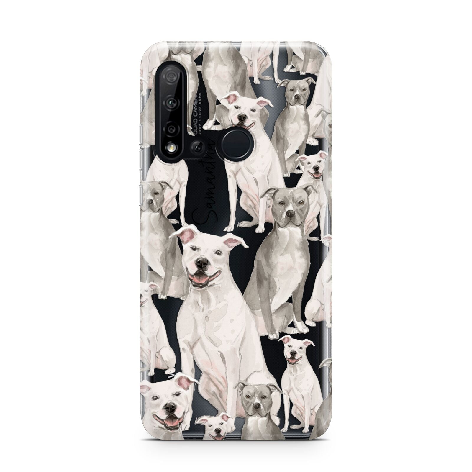 Personalised Staffordshire Dog Huawei P20 Lite 5G Phone Case