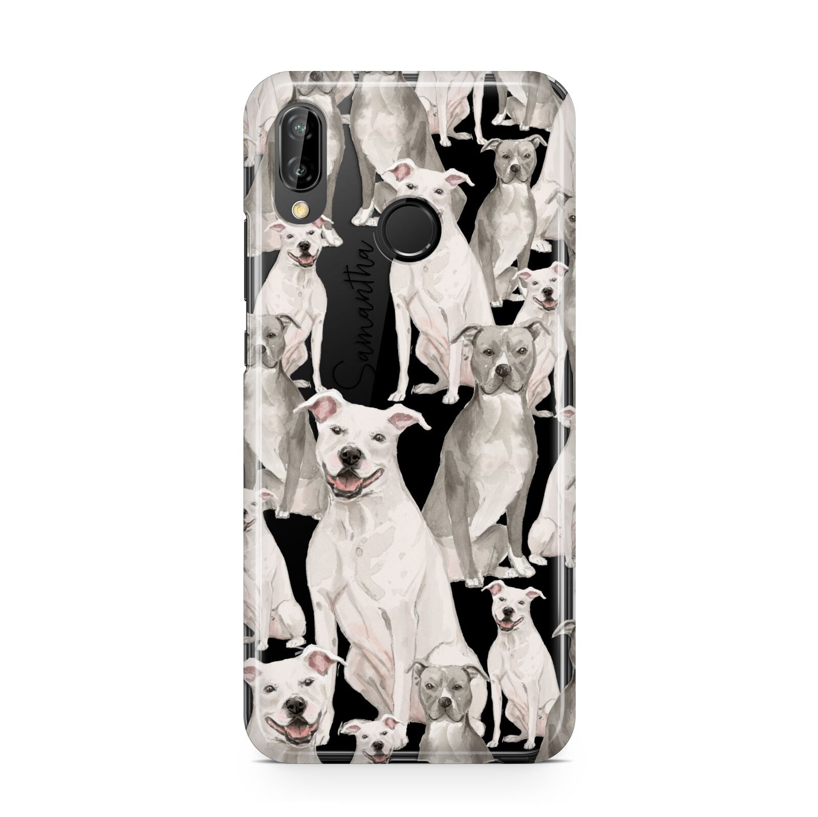 Personalised Staffordshire Dog Huawei P20 Lite Phone Case