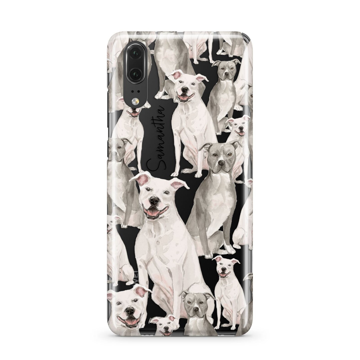 Personalised Staffordshire Dog Huawei P20 Phone Case