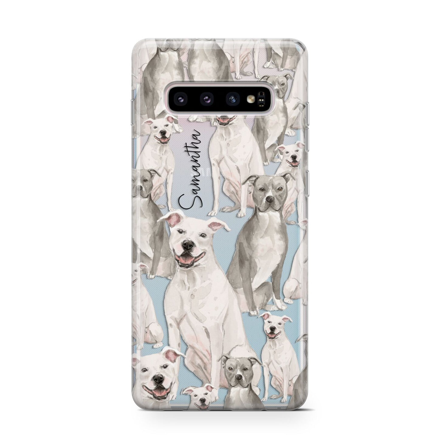 Personalised Staffordshire Dog Protective Samsung Galaxy Case