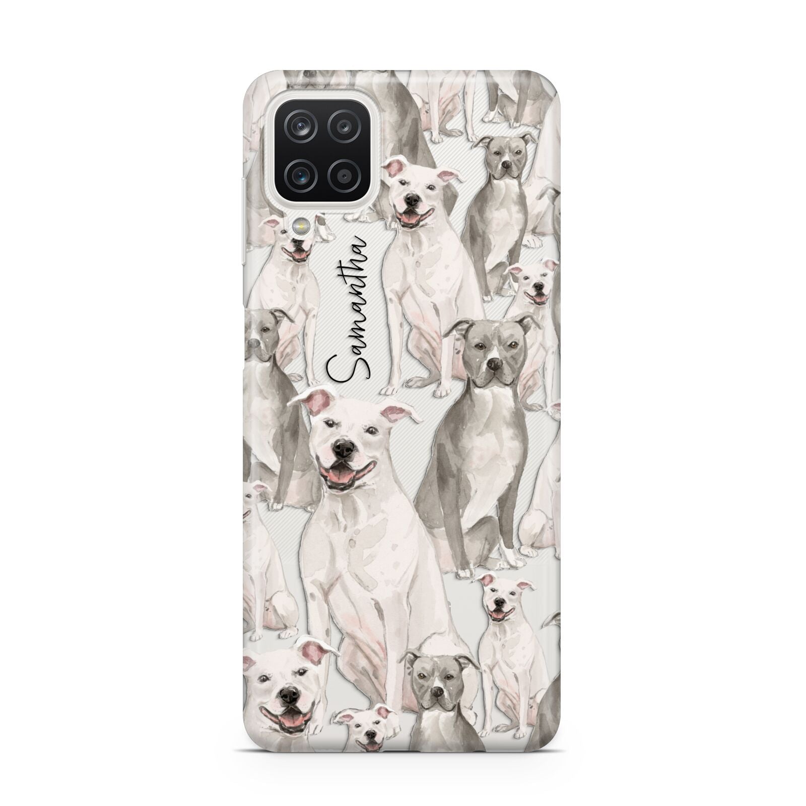 Personalised Staffordshire Dog Samsung M12 Case