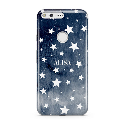 Personalised Star Print Google Pixel Case