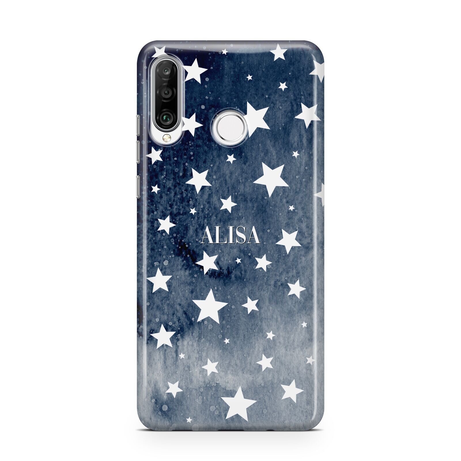 Personalised Star Print Huawei P30 Lite Phone Case