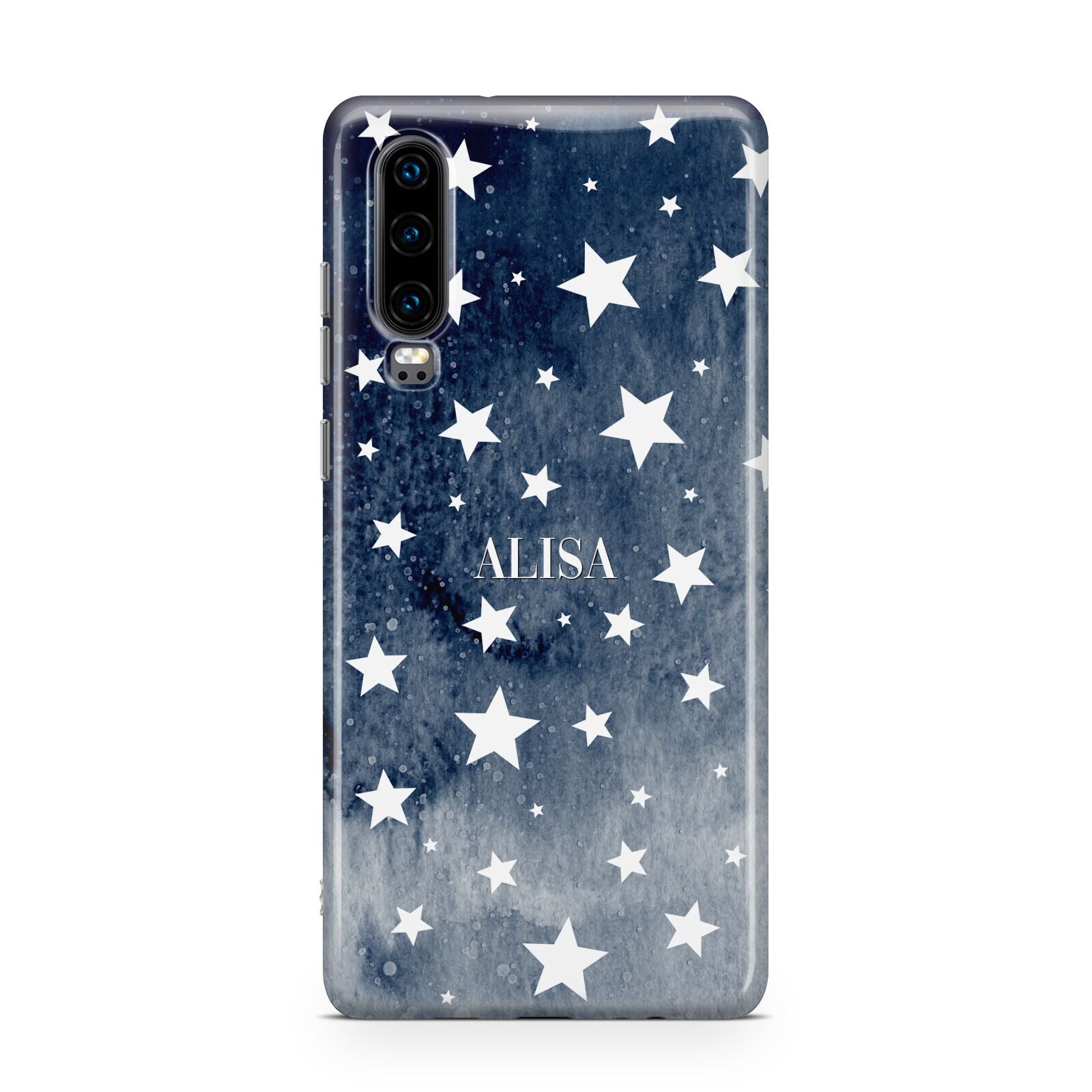 Personalised Star Print Huawei P30 Phone Case