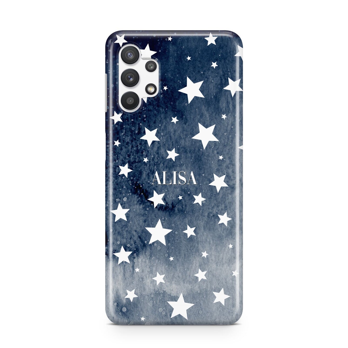 Personalised Star Print Samsung A32 5G Case