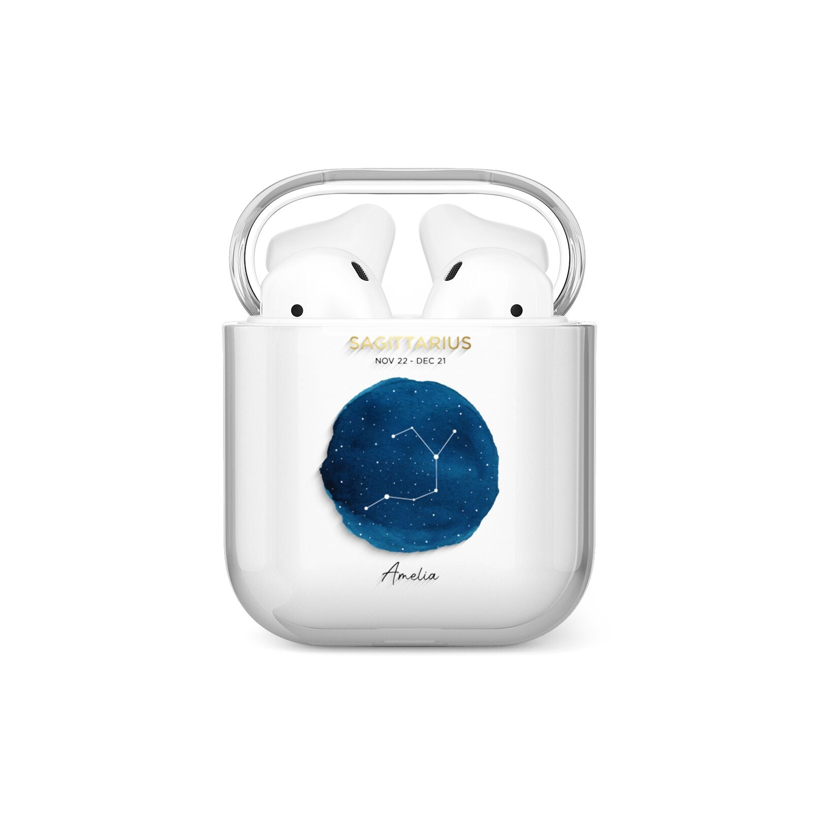 Personalised Star Sign AirPods Case