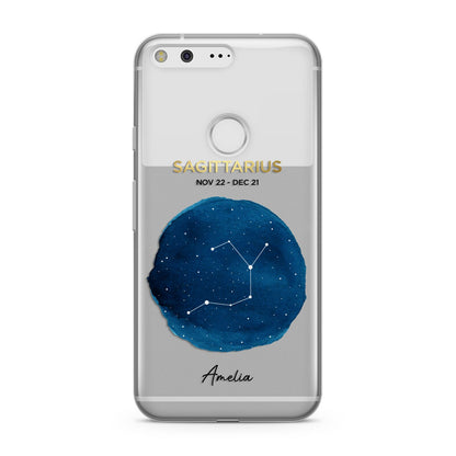 Personalised Star Sign Google Pixel Case