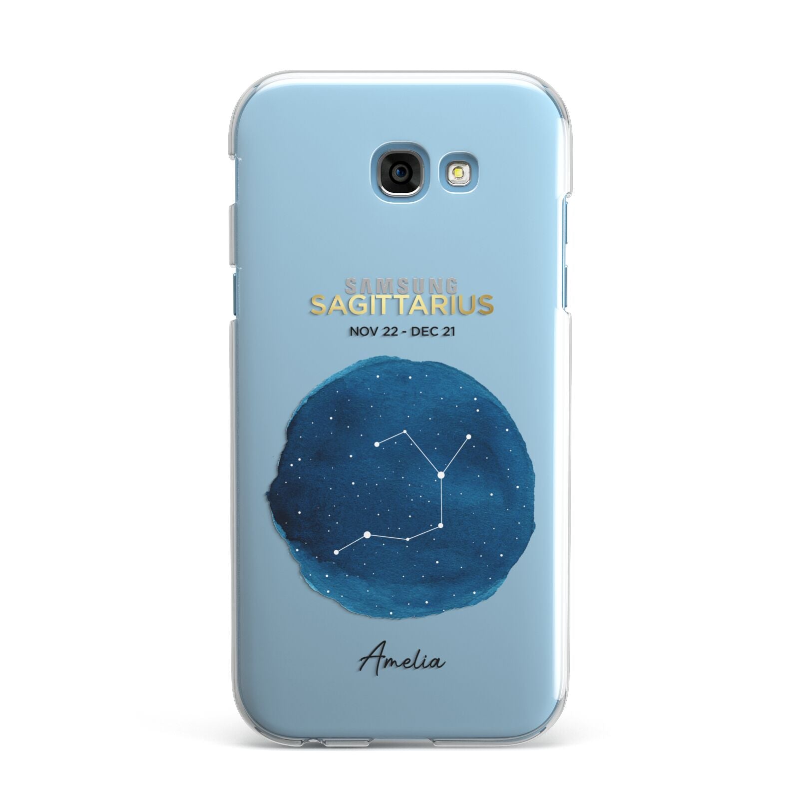 Personalised Star Sign Samsung Galaxy A7 2017 Case