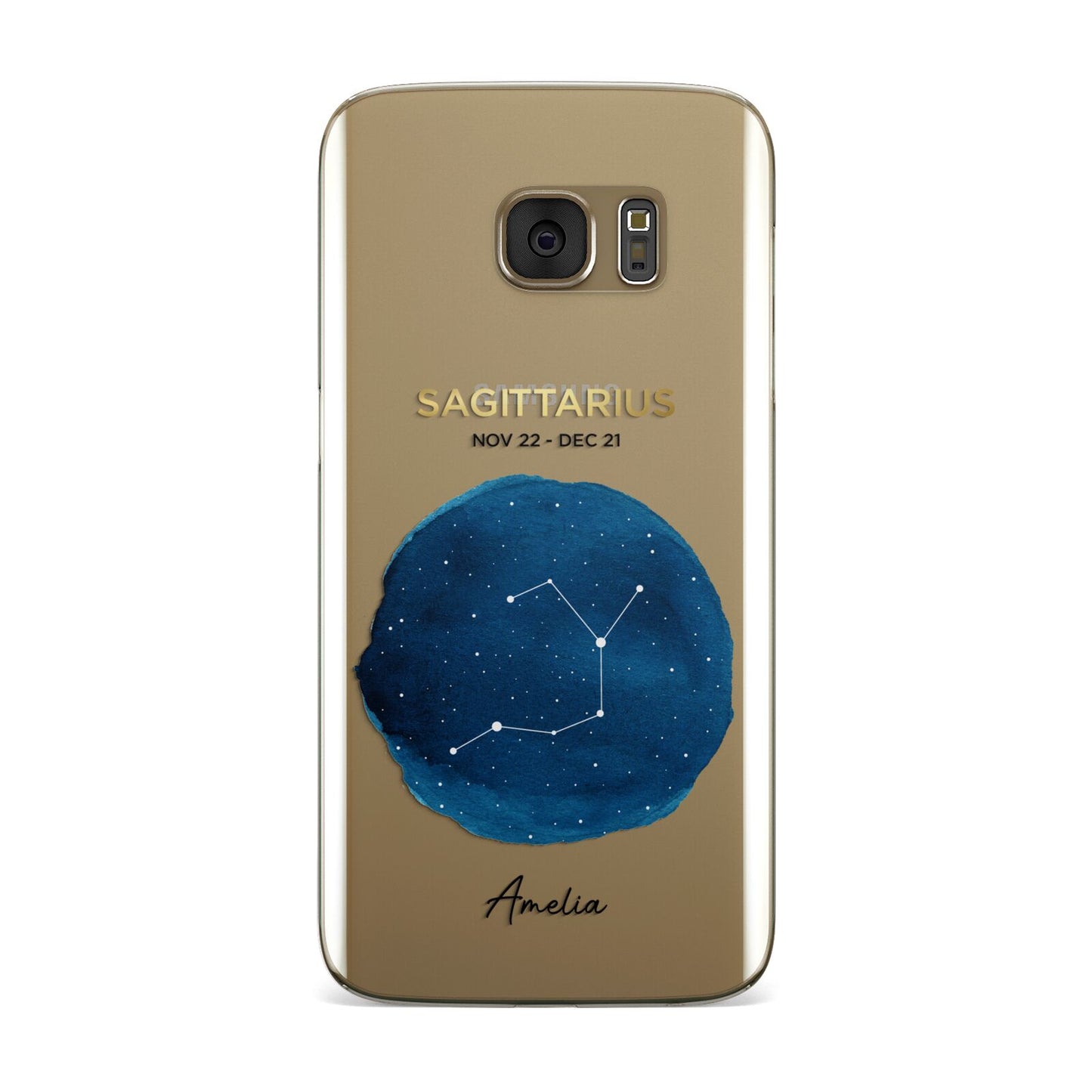 Personalised Star Sign Samsung Galaxy Case