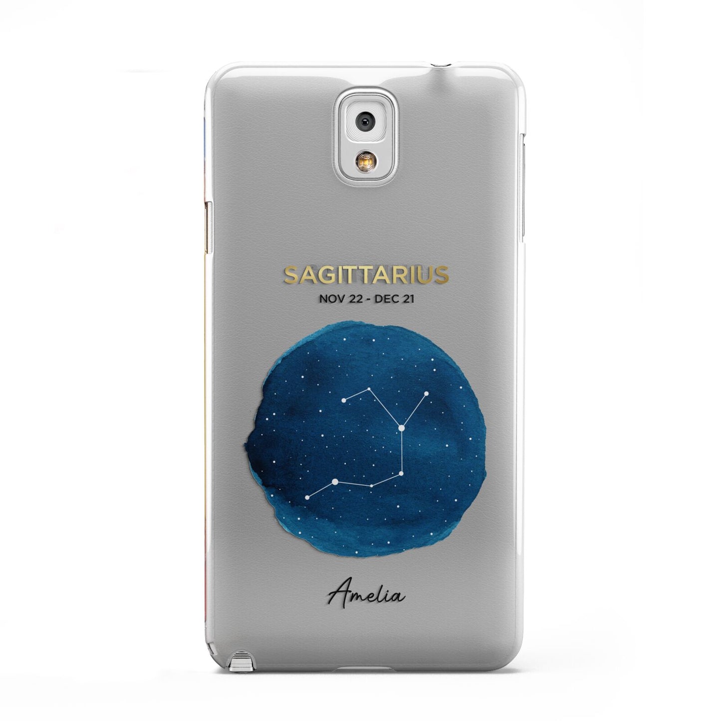 Personalised Star Sign Samsung Galaxy Note 3 Case