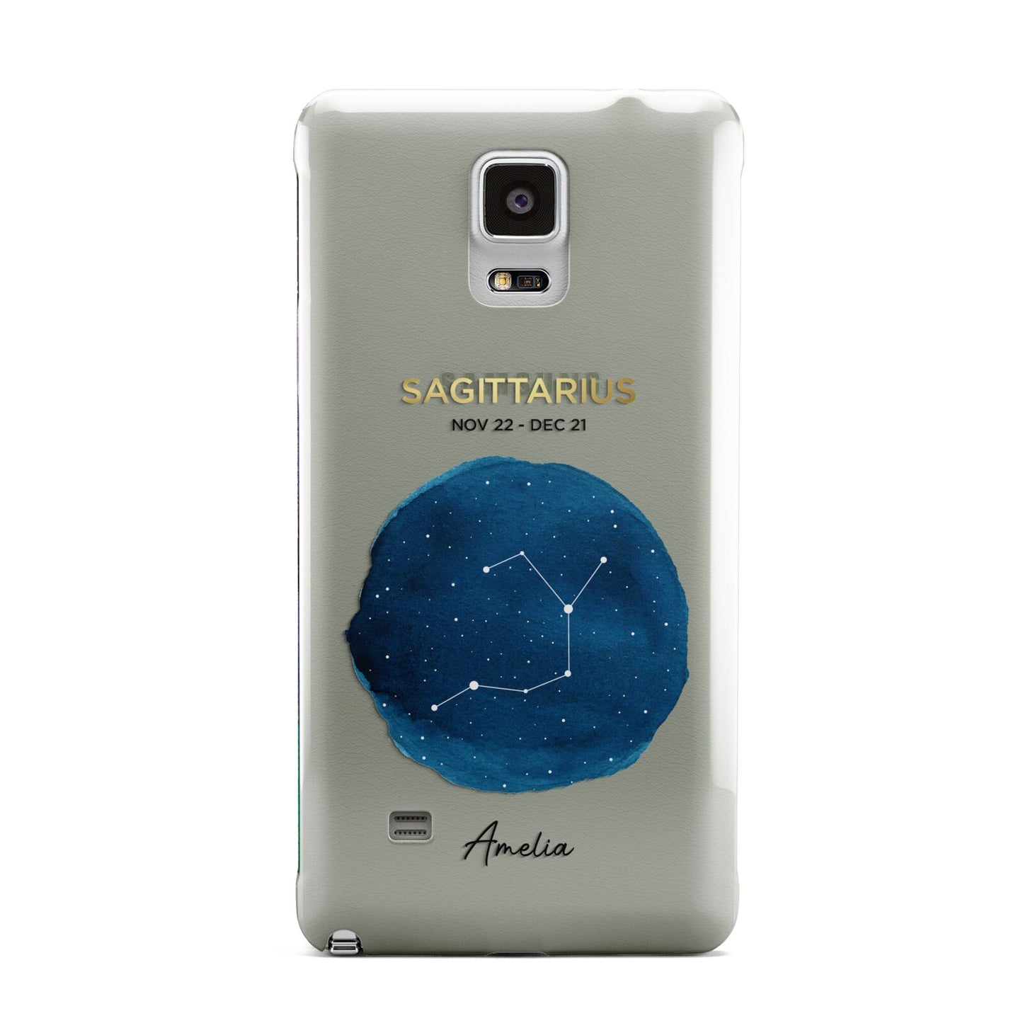 Personalised Star Sign Samsung Galaxy Note 4 Case