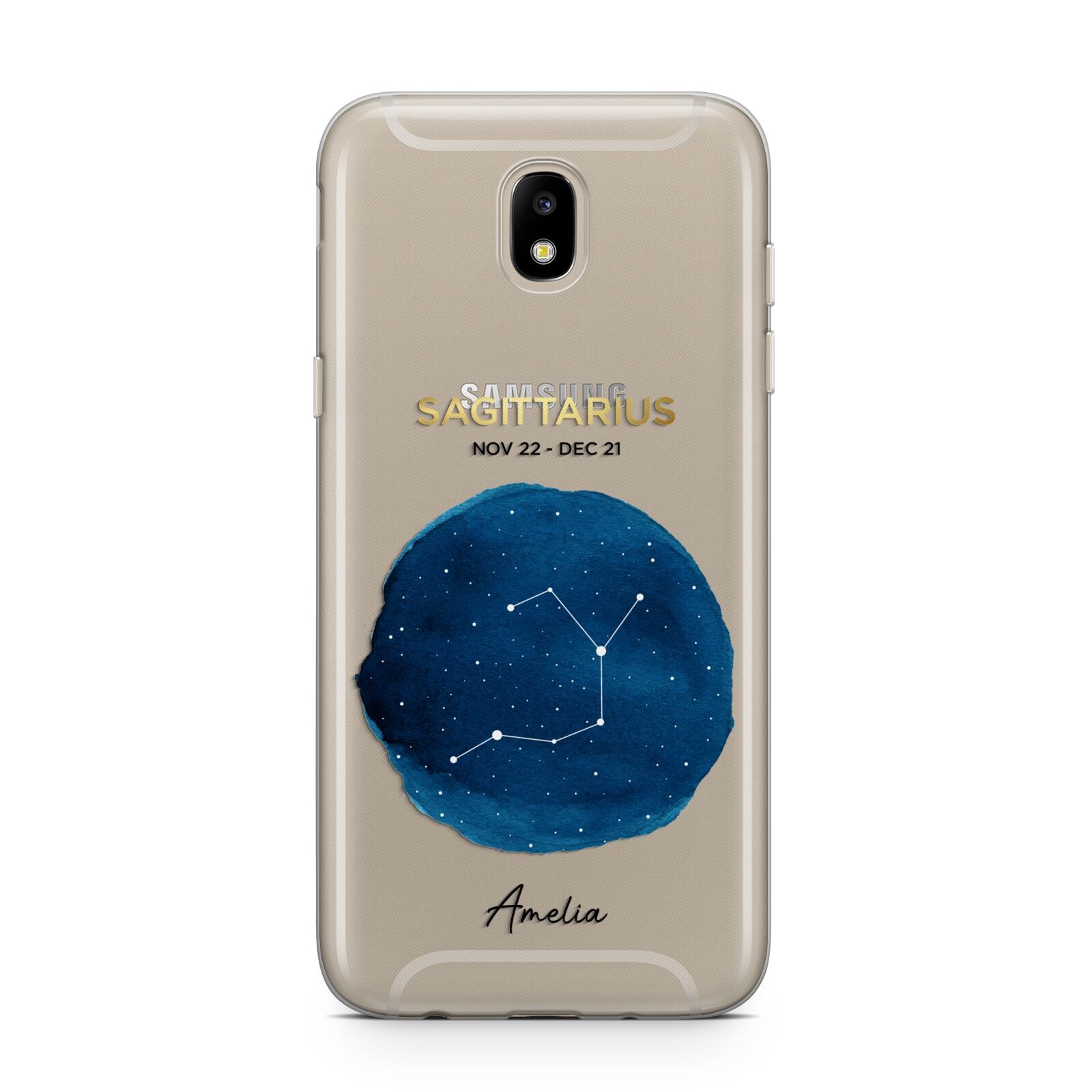 Personalised Star Sign Samsung J5 2017 Case