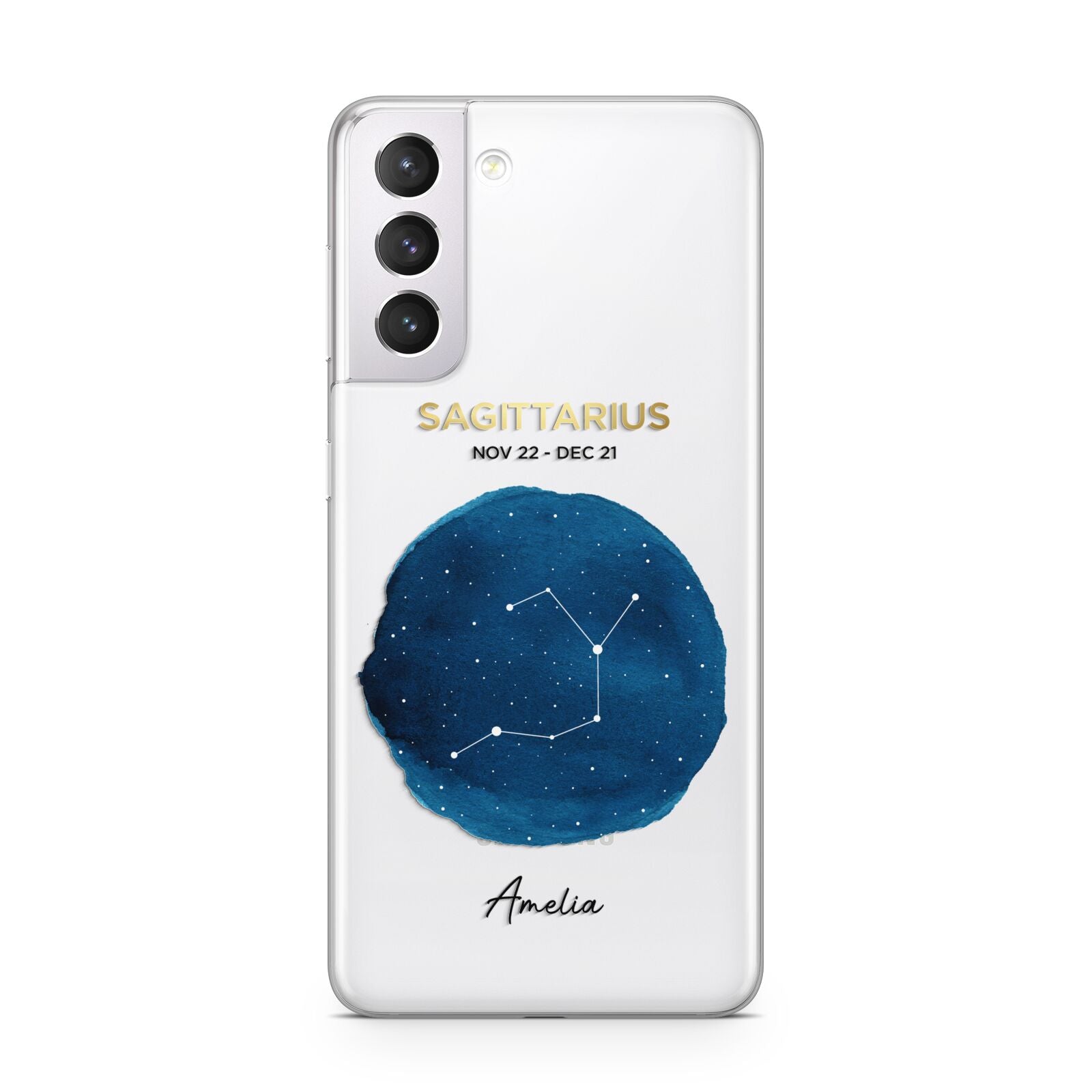 Personalised Star Sign Samsung S21 Case