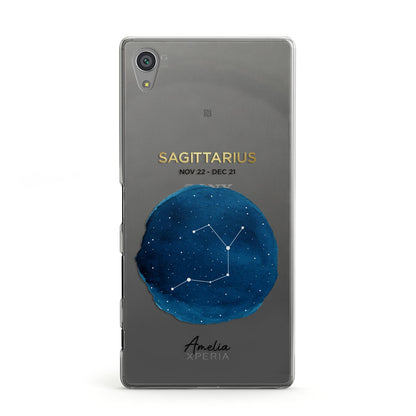 Personalised Star Sign Sony Xperia Case