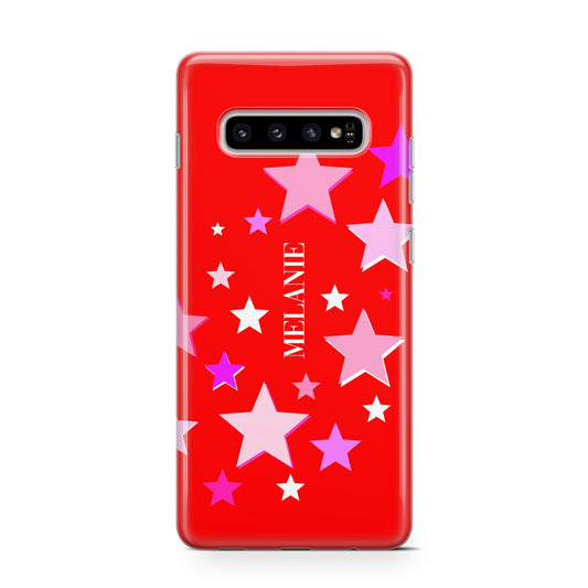 Personalised Stars Protective Samsung Galaxy Case