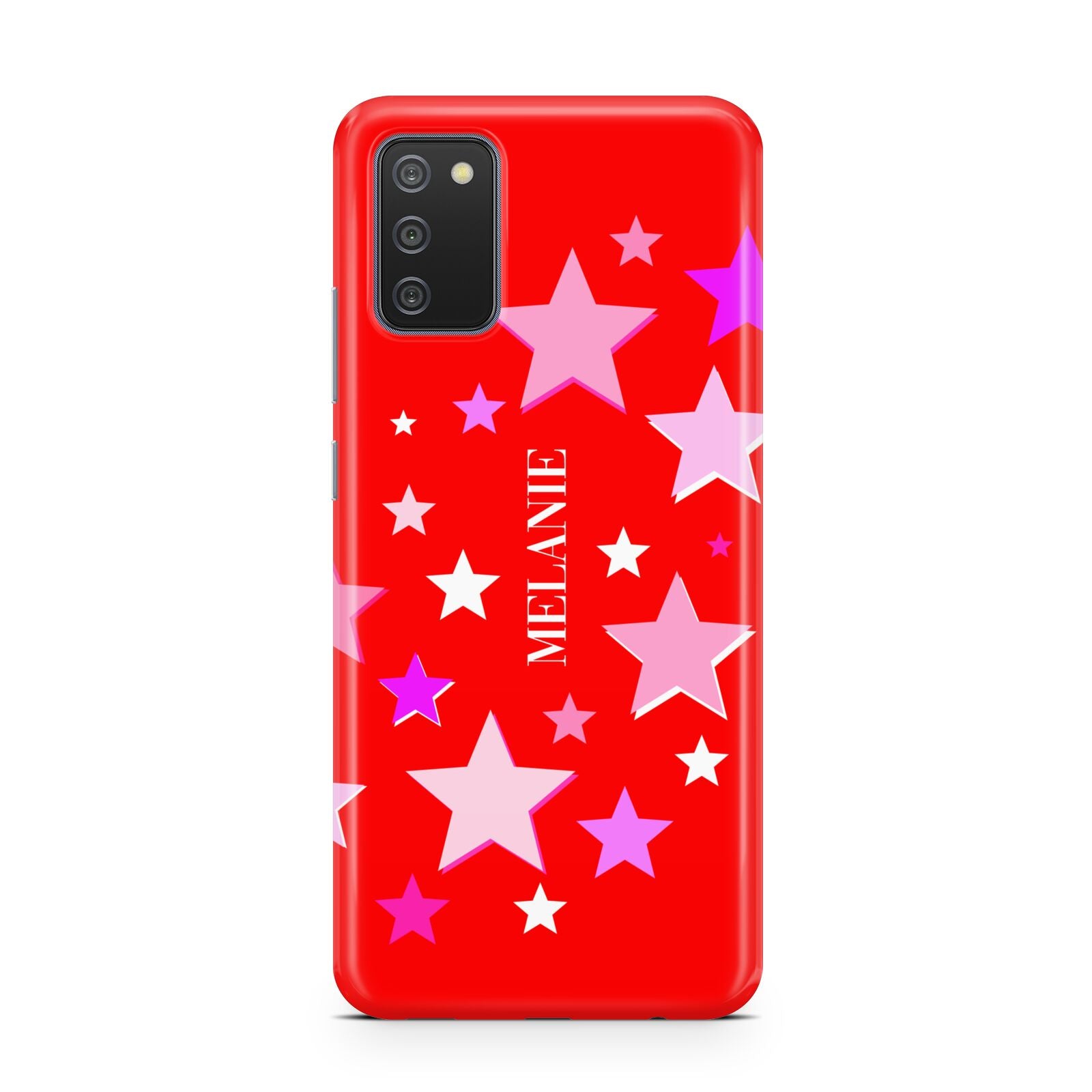 Personalised Stars Samsung A02s Case