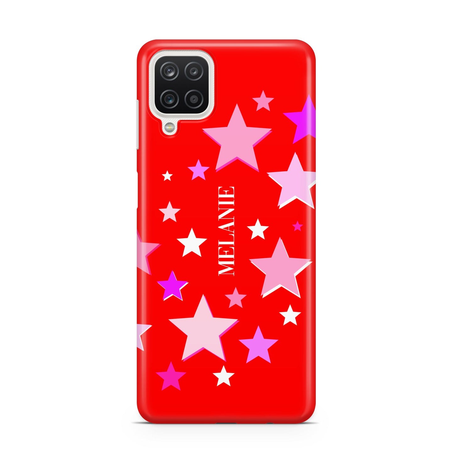 Personalised Stars Samsung A12 Case