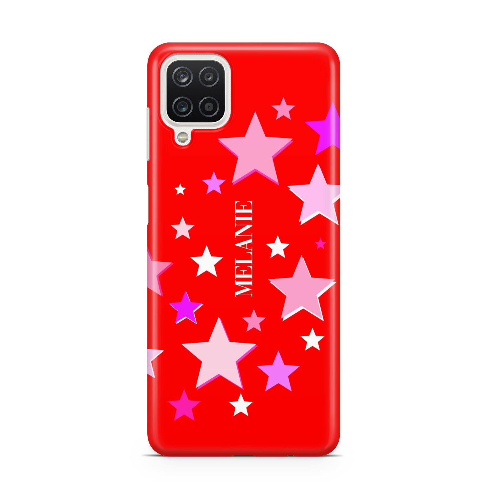 Personalised Stars Samsung A12 Case