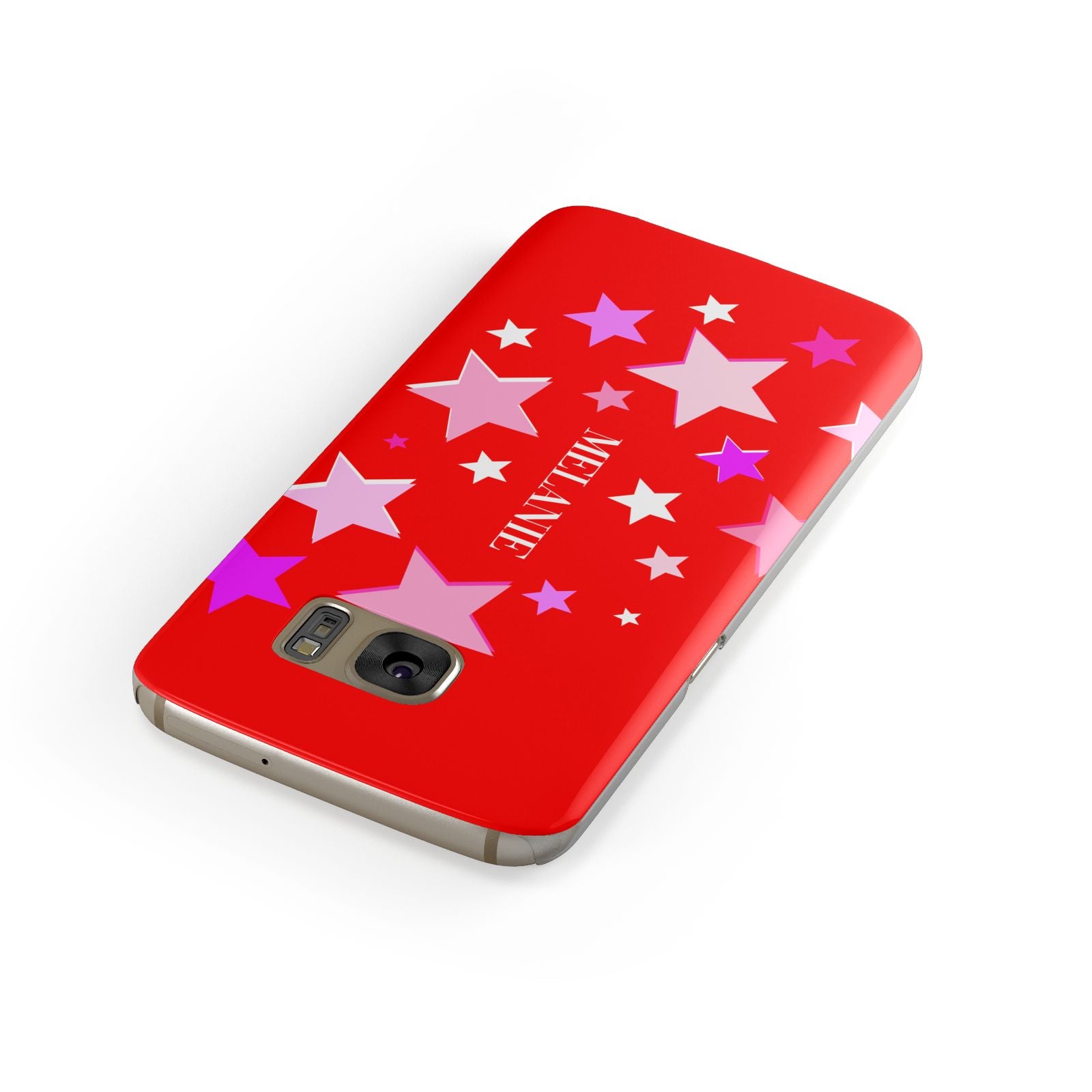 Personalised Stars Samsung Galaxy Case Front Close Up