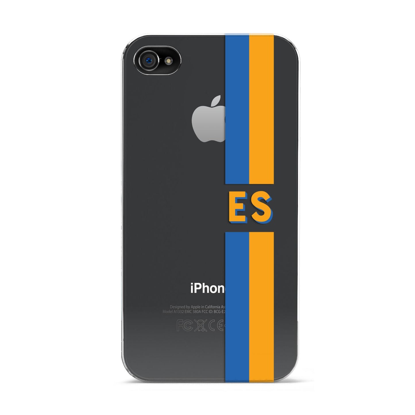 Personalised Striped Apple iPhone 4s Case