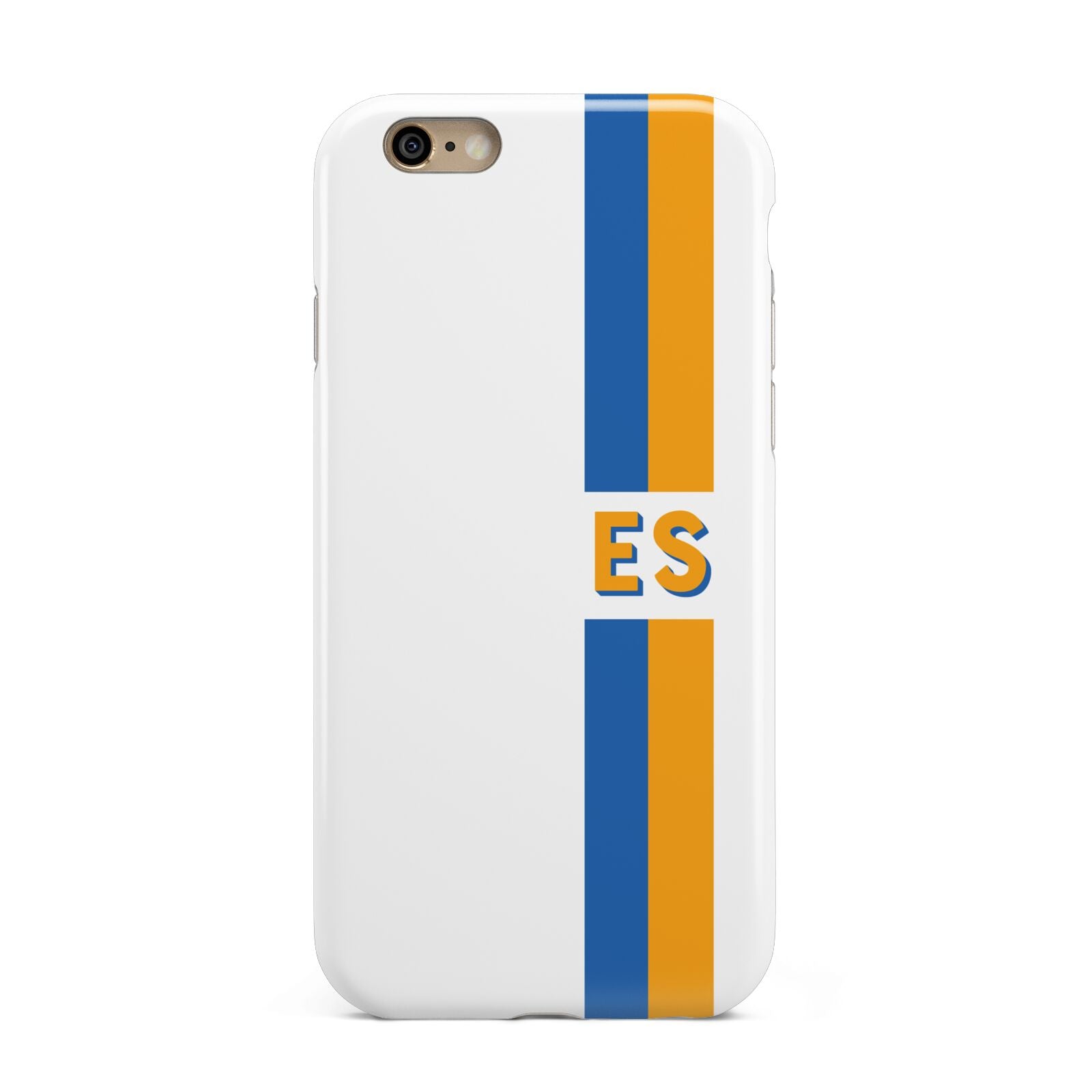 Personalised Striped Apple iPhone 6 3D Tough Case