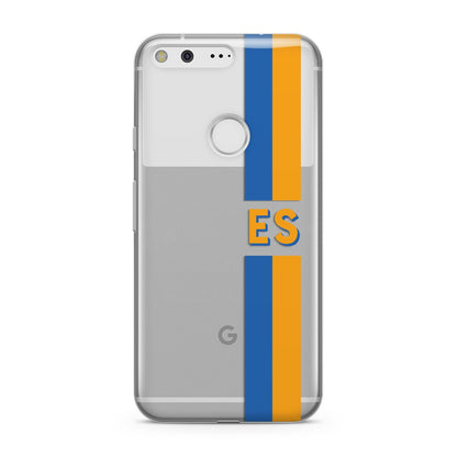 Personalised Striped Google Pixel Case