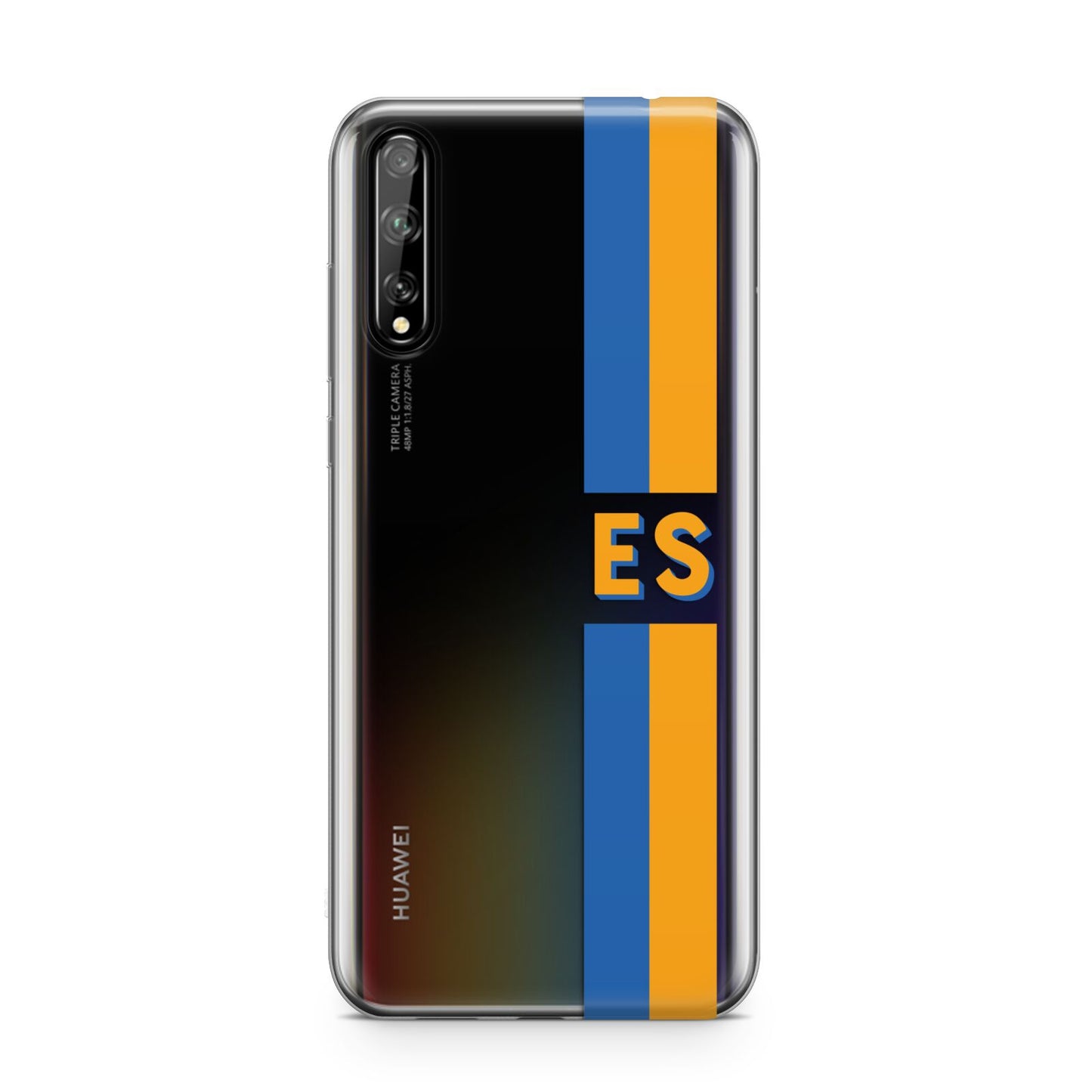 Personalised Striped Huawei Enjoy 10s Phone Case