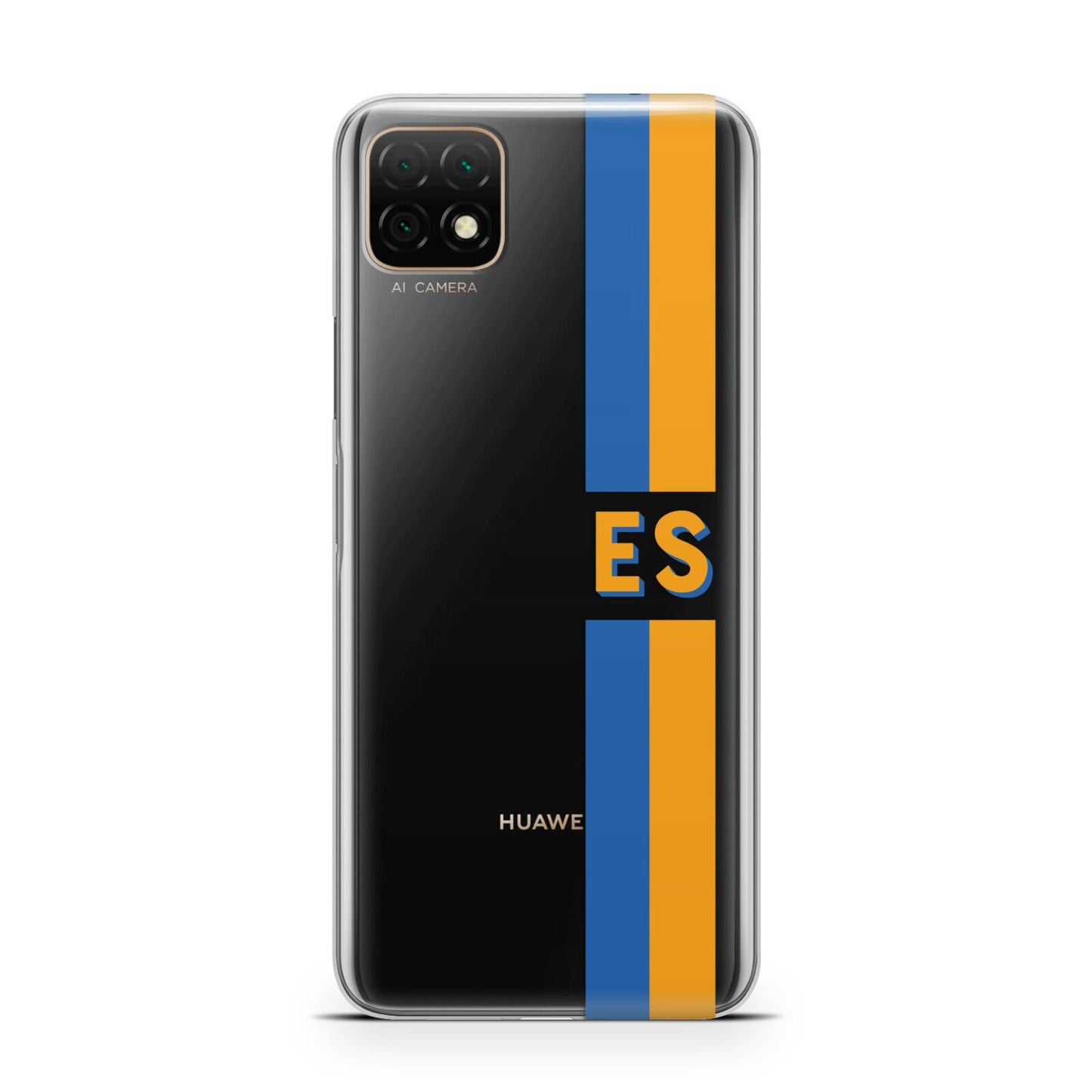 Personalised Striped Huawei Enjoy 20 Phone Case