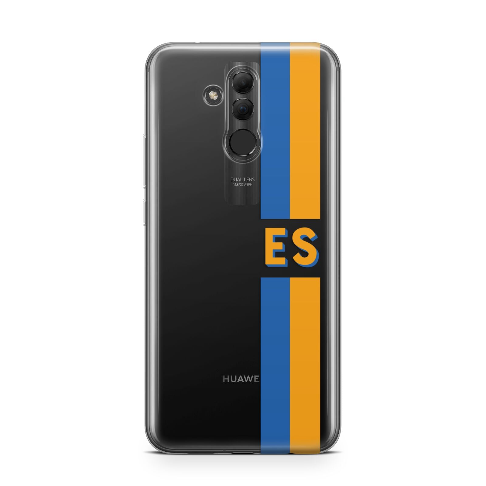 Personalised Striped Huawei Mate 20 Lite