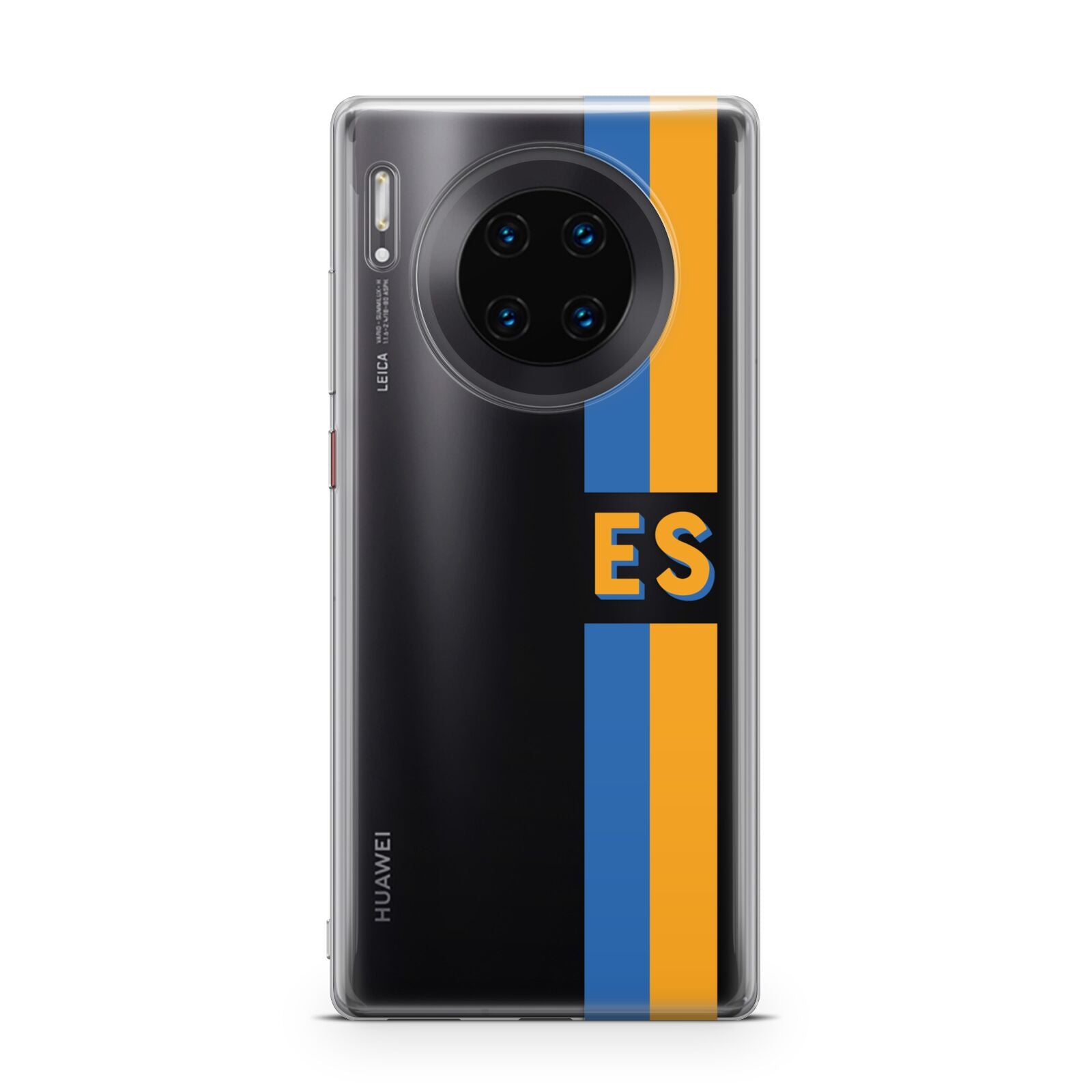 Personalised Striped Huawei Mate 30 Pro Phone Case