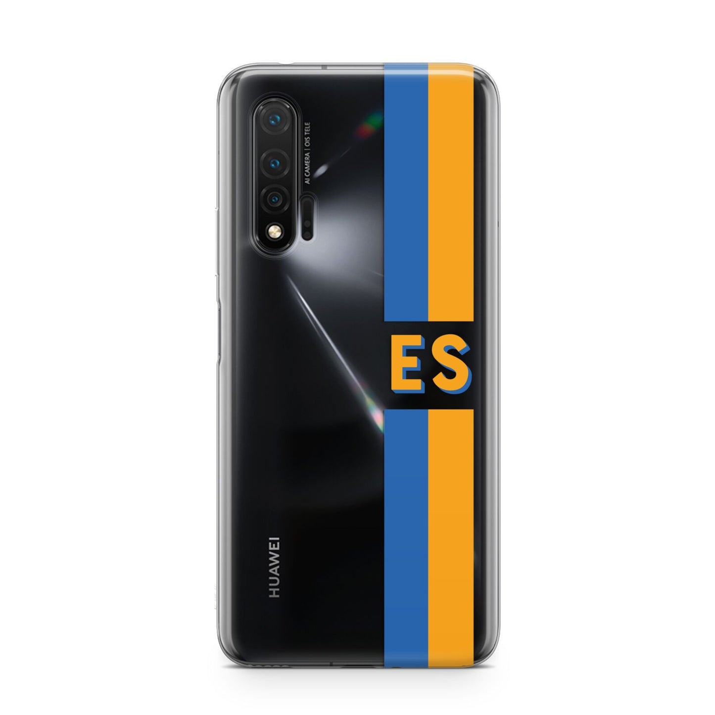 Personalised Striped Huawei Nova 6 Phone Case