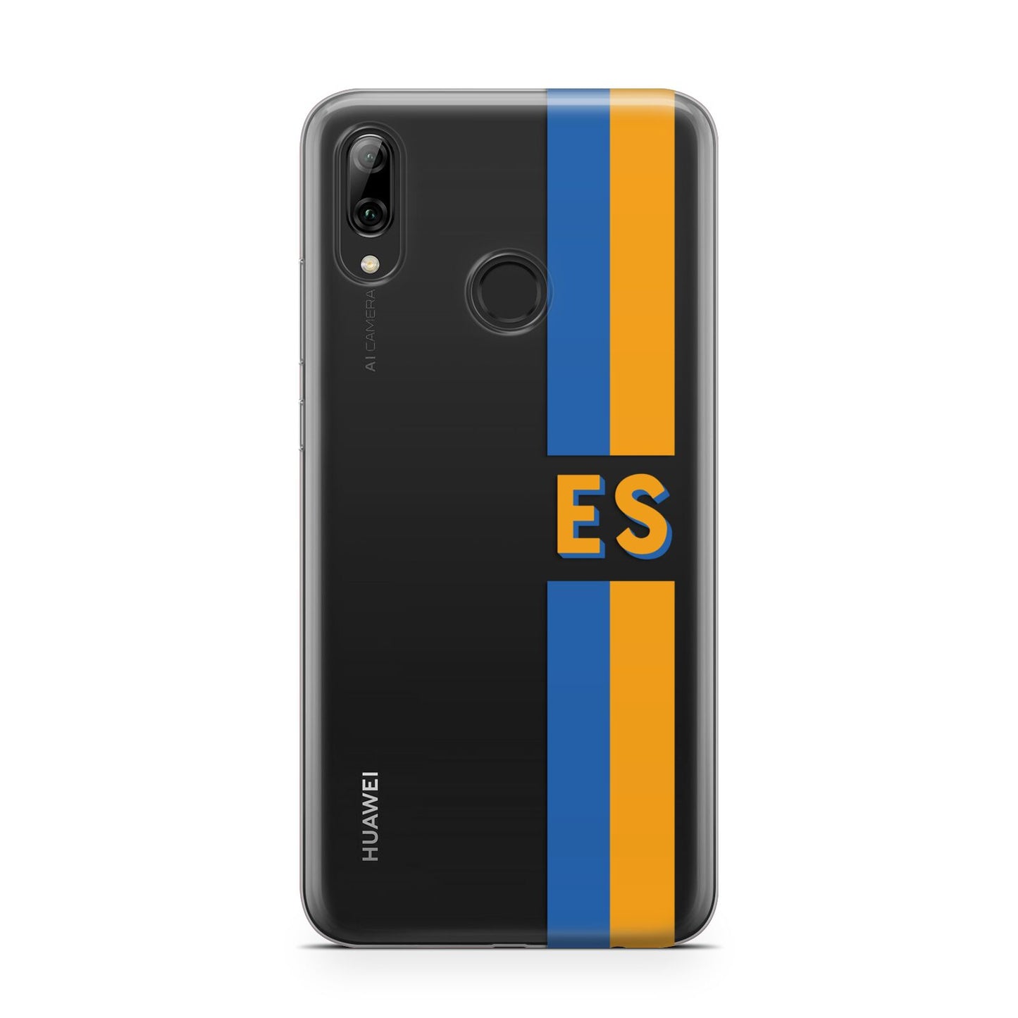 Personalised Striped Huawei Y7 2019