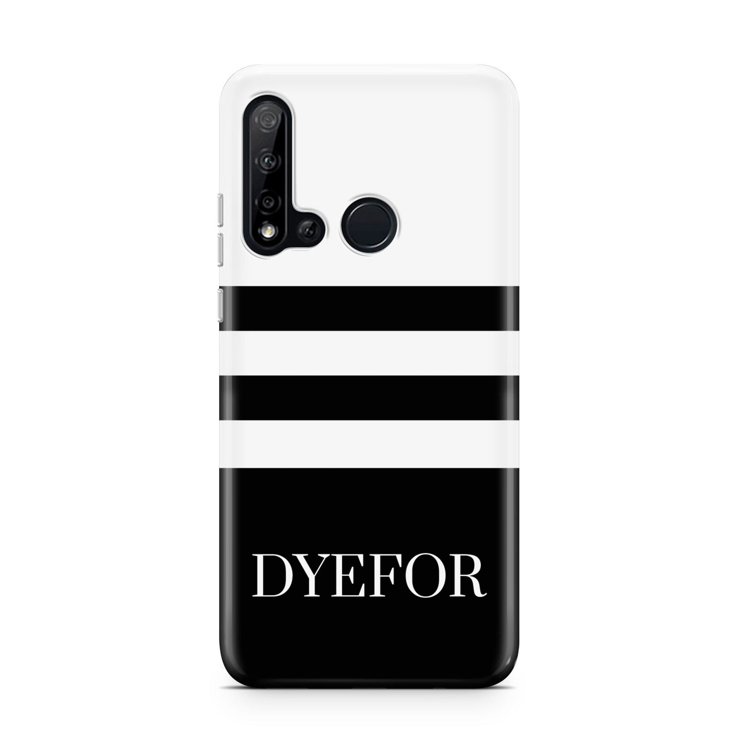 Personalised Striped Name Huawei P20 Lite 5G Phone Case
