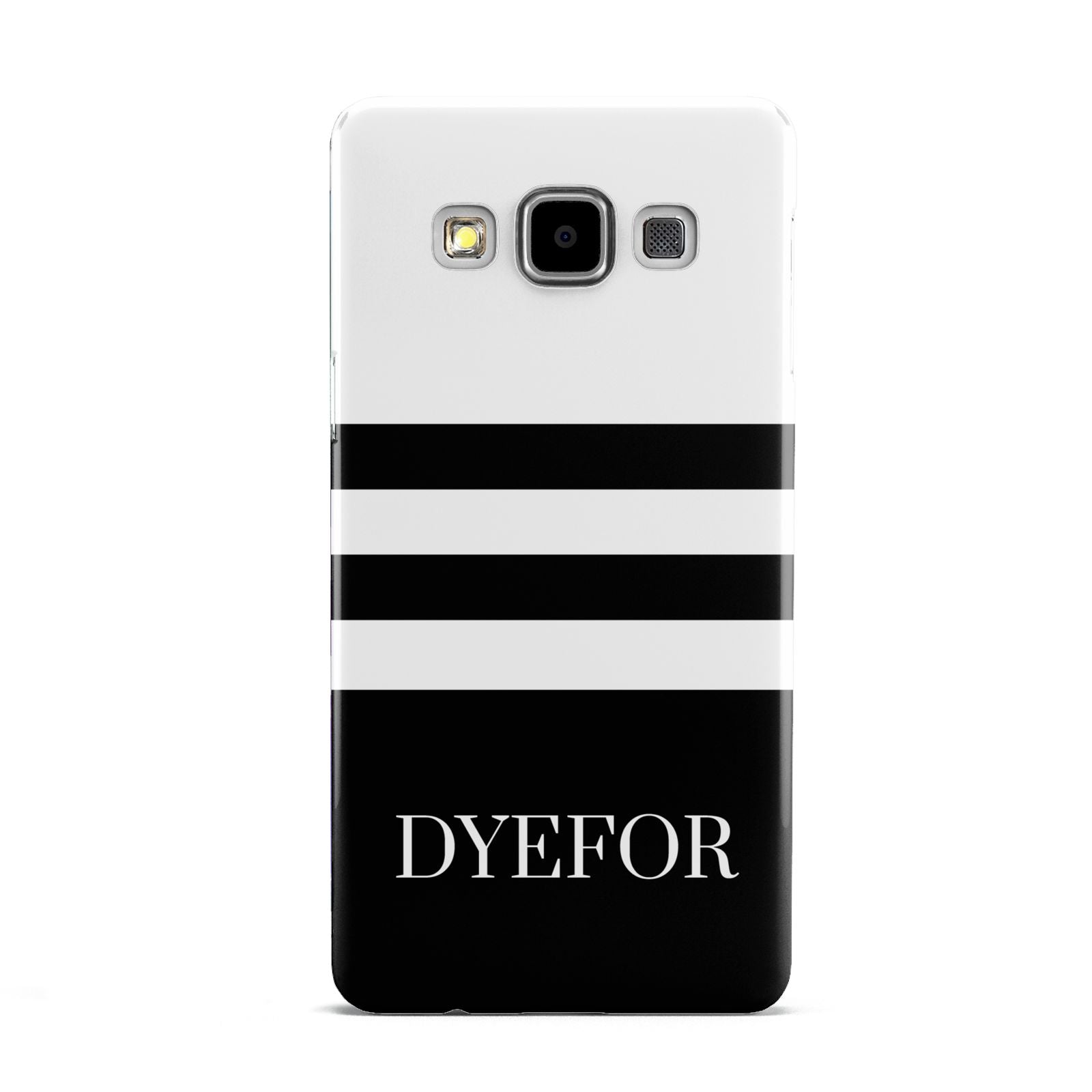 Personalised Striped Name Samsung Galaxy A5 Case