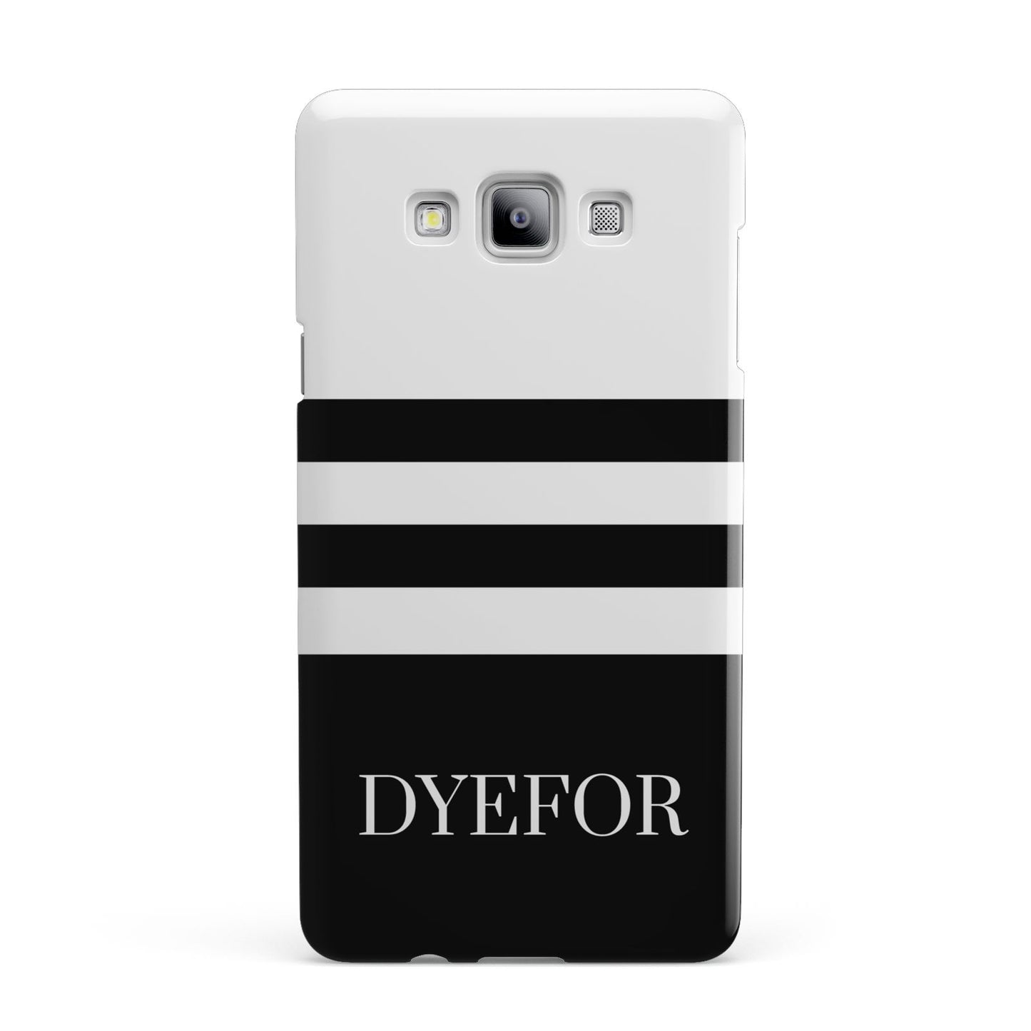 Personalised Striped Name Samsung Galaxy A7 2015 Case