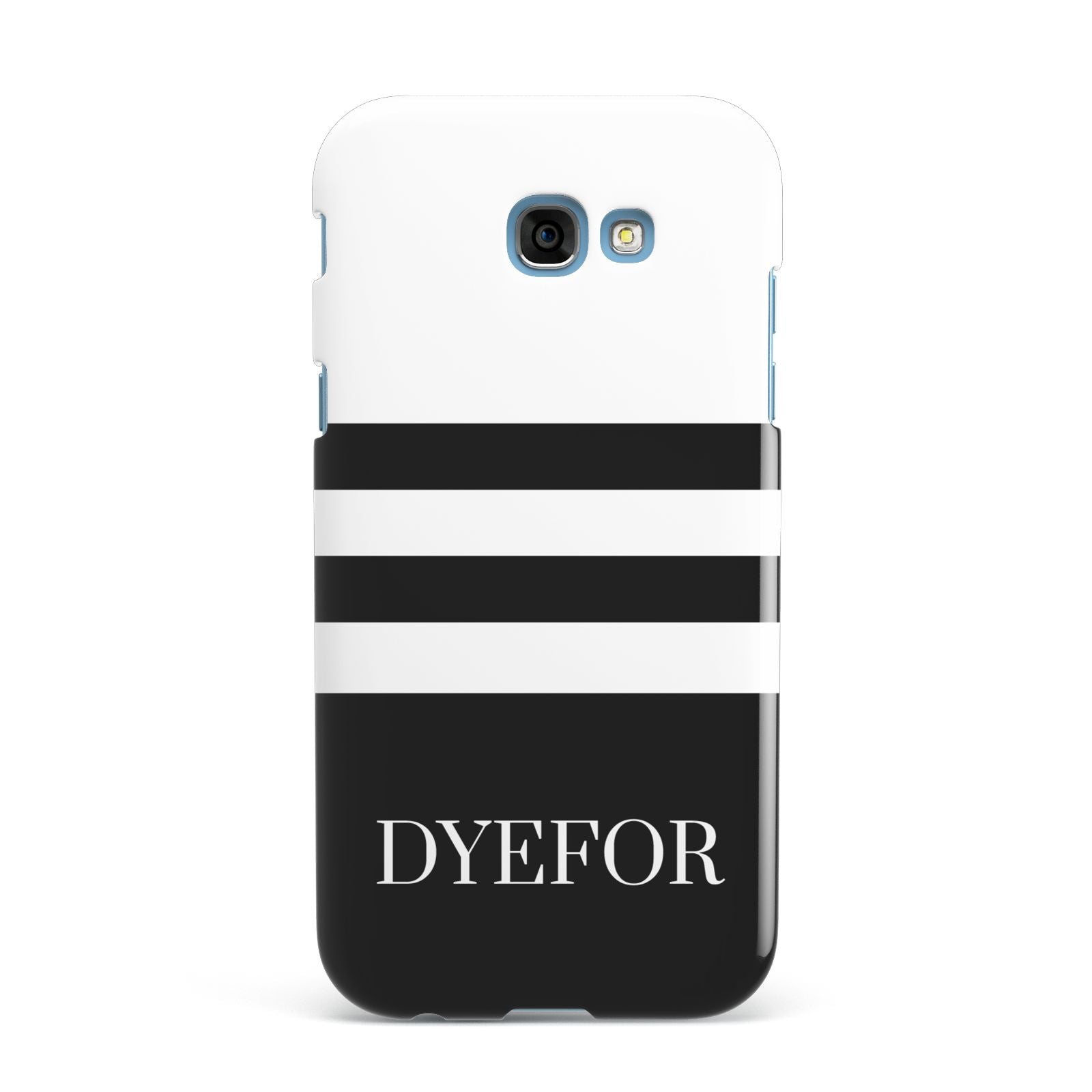 Personalised Striped Name Samsung Galaxy A7 2017 Case