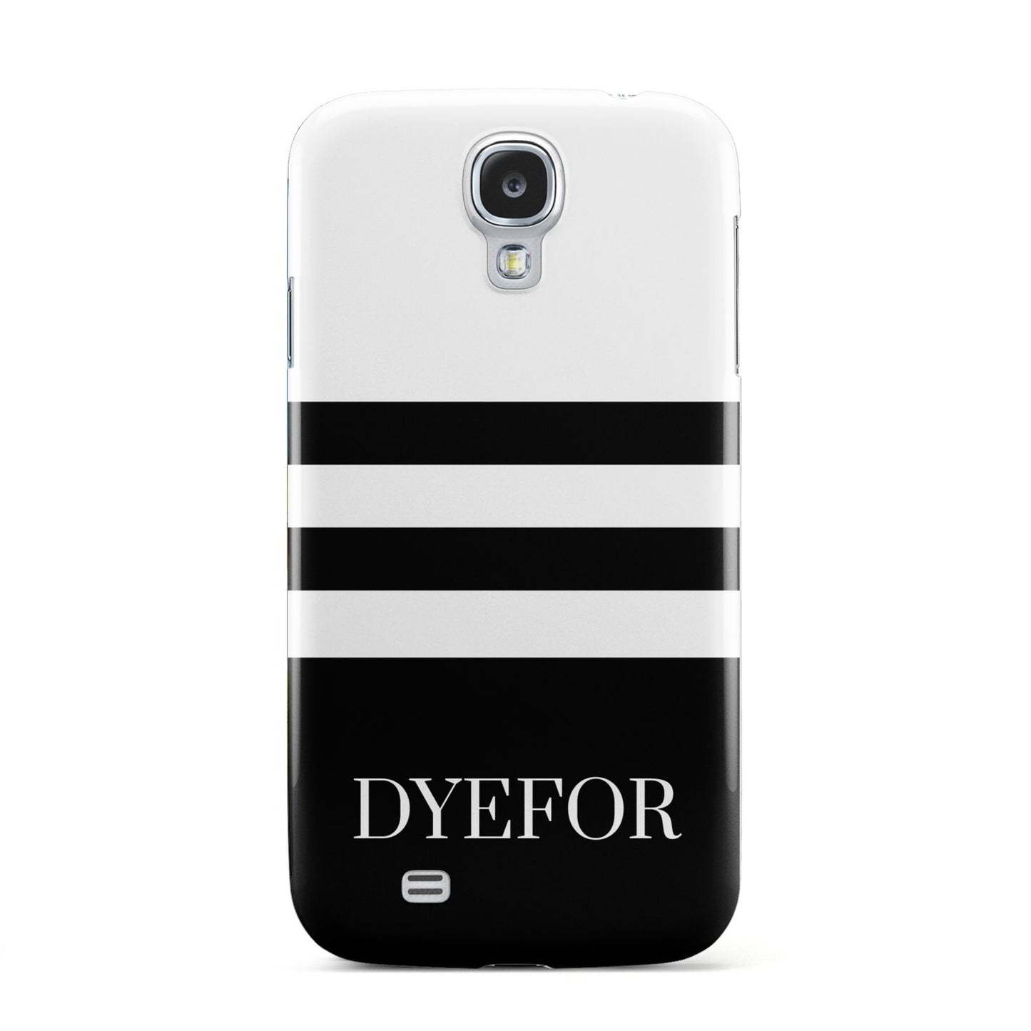 Personalised Striped Name Samsung Galaxy S4 Case