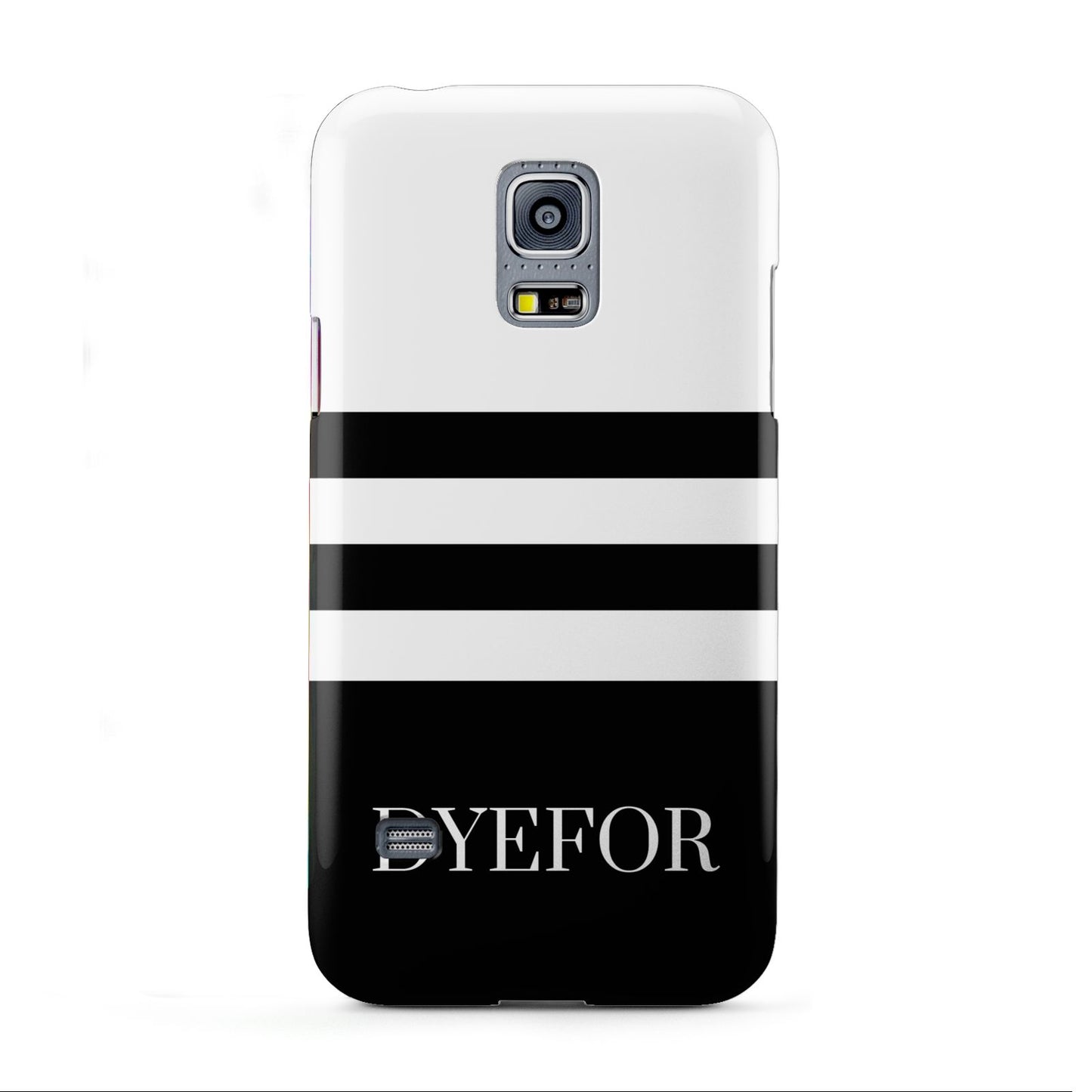 Personalised Striped Name Samsung Galaxy S5 Mini Case